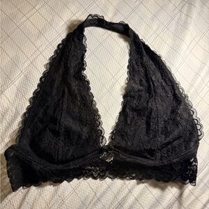 Elegant Black Lace Bralette